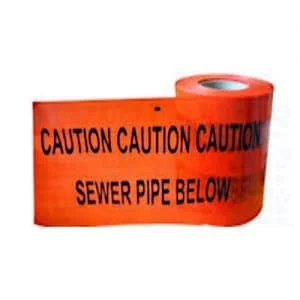 foul sewer caution marker tape