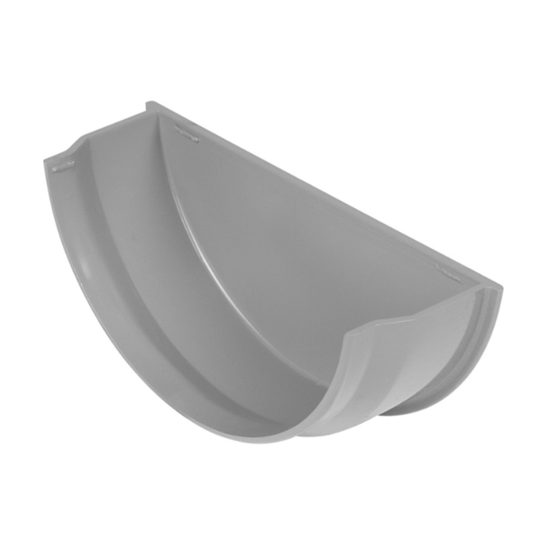 product picture of 112mm gutter internal stop end grey