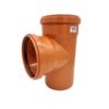 Product Picture of 160mm underground drainage double socket T branch