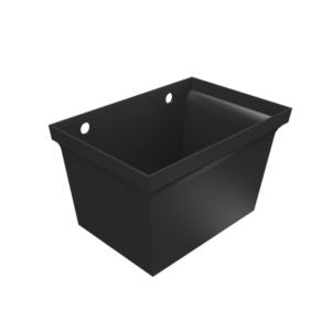 product picture of cast iron rectangular hopper type 3-black