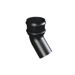 product picture for cast iron round downpipe 135 degree bend-painted