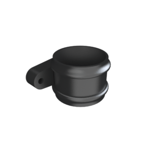 Product Image of Cast Iron Round Downpipe Loose Socket with Ears -Black