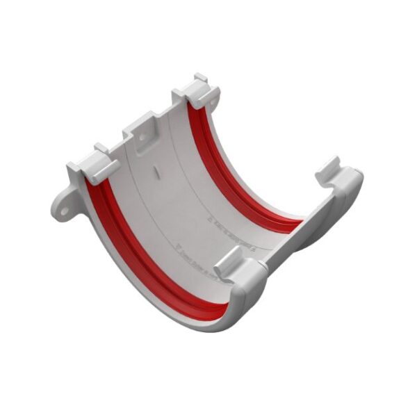 product image of deepflow guttering union joiner white