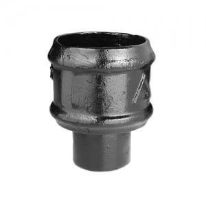 cast iron down pipe socket without ears