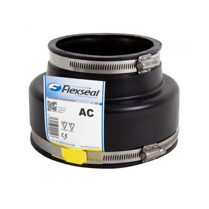 product picture of flexseal ac4000 110mm clay to plastic adaptor