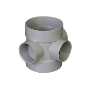 Picture of 110mm Solvent Weld Soil Short Boss Pipe Grey