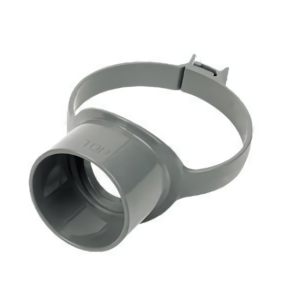Product Image of 110mm Solvent Weld Strap on Boss olive Grey