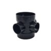 Product Image of Black double socket soil short boss pipe