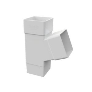 product Picture of Freefoam 65mm Square Downpipe Branch 112.5 degree White