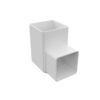 Product Image of Freefoam 65mm Square Downpipe Offset bend 92.5 White