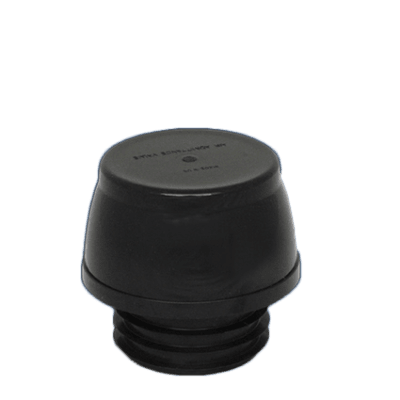 picture of a 110mm push fit soil air admittance valve in black