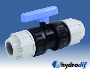 Stop Tap Valve For HDPE Or Alkathene Water Pipe Compression Ends 20mm to 32mm UK 