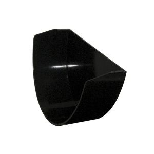product image of industrial guttering internal stop end black