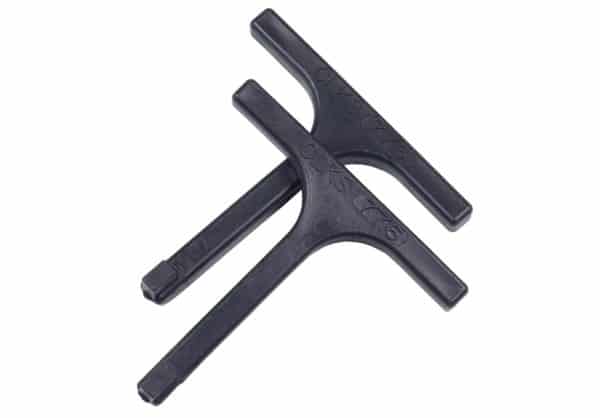product picture of nylon light duty t handle manhole cover lifting key for recessed tray mc&f (pair)