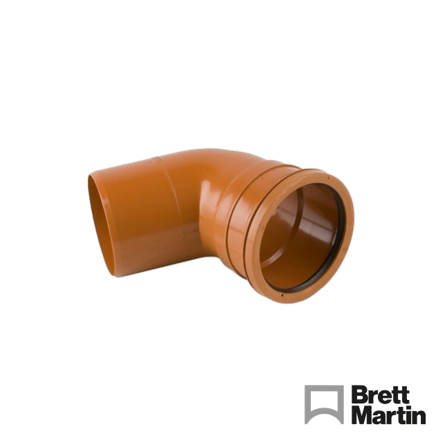 110mm Underground Drainage Pipe 3m Bends Couplings Bottle Gully Branch Junction 
