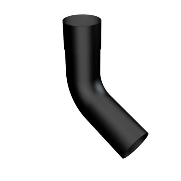 product image of aluminium downpipe round 112 degree swaged bend