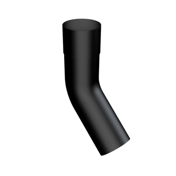product image of aluminium downpipe round 135 degree swaged bend