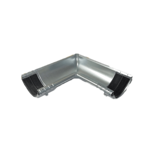 product picture of half round galvanised steel gutter angle internal