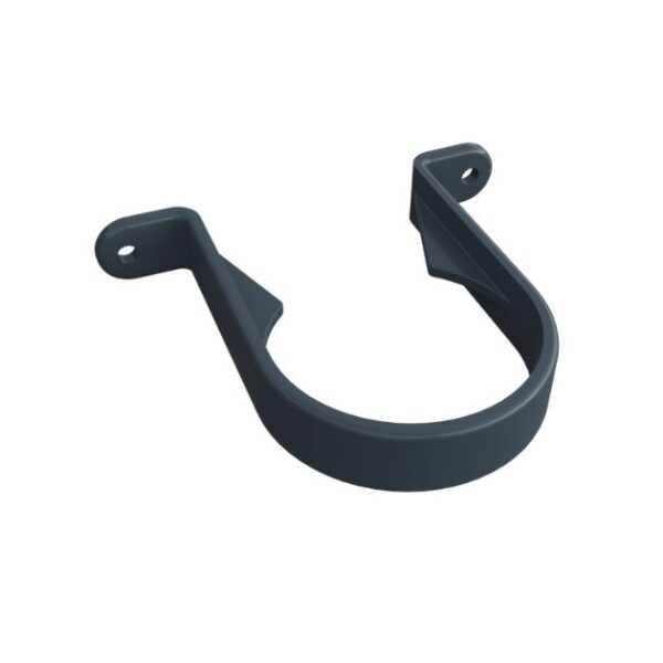 product image of freefoam 68mm round downpipe clip anthracite grey