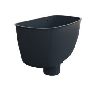 product picture of freefoam 68mm rainwater hopper anthracite grey