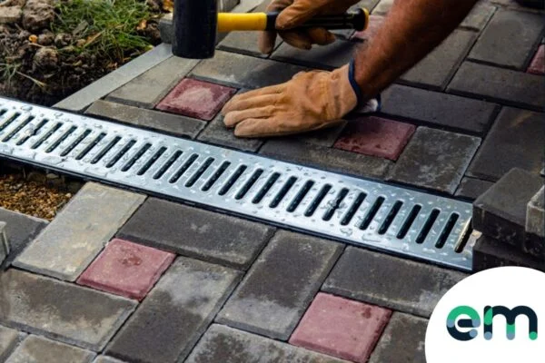 installing a patio drainage system
