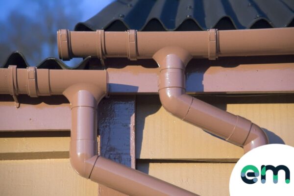 image of can you paint plastic guttering
