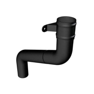 Product Image of Cast Aluminium Downpipe 2 Part Swan Neck Bend