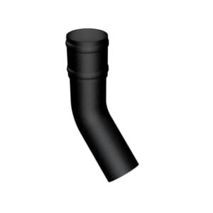product image of cast aluminium downpipe round 135 degree bend