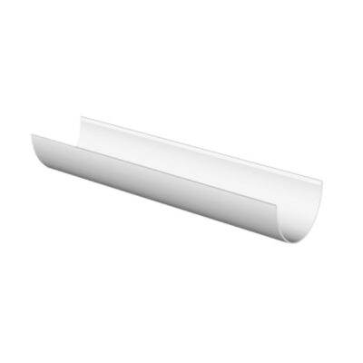 product image of deep flow guttering white