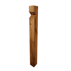 product image of stratton eco wooden bollard with led lights - recycle