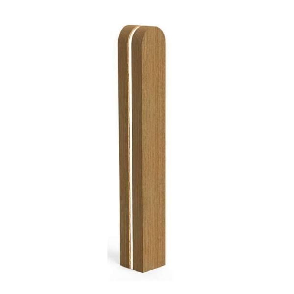 product image of sway flow timber bollard with led lights