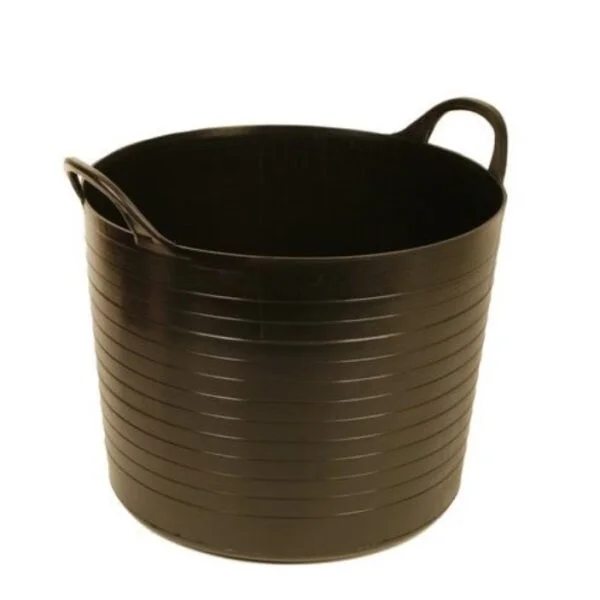 product picture for plastic black flexi tub bucket