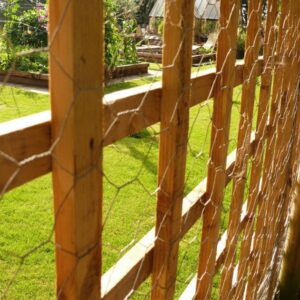product gallery image of chicken wire mesh installation