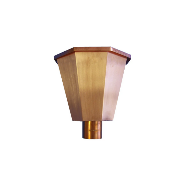 product picture of copper hopper head - margaret
