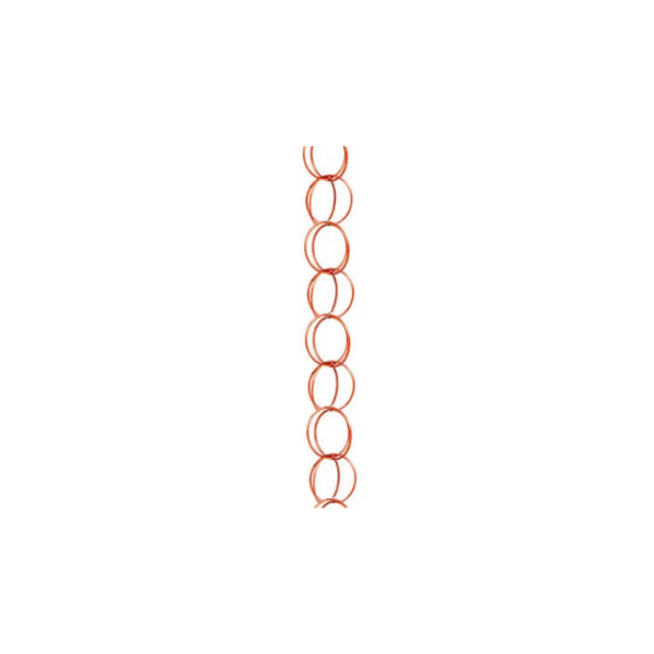 product picture of copper rain chain - double link chain
