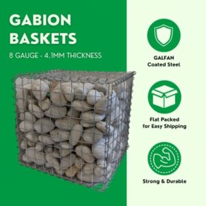 product gallery image of gabion basket 8 gauge usp