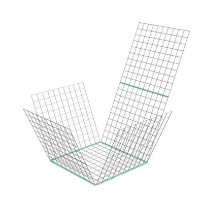 product picture of gabion basket assembly fold into cube