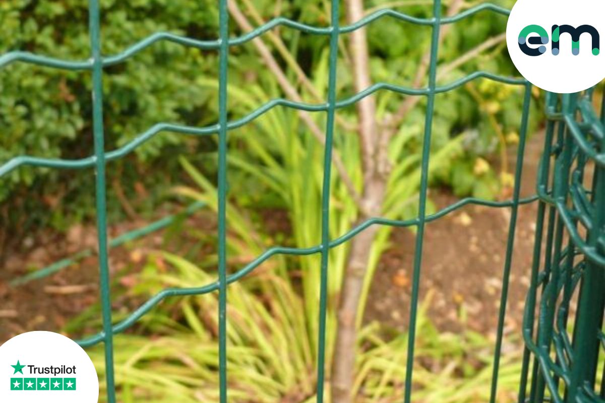 featured image for how to use plastic coated wire fencing in your garden