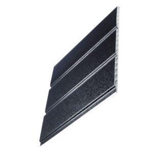 product picture of 300mm Hollow Soffit Board Anthracite Grey Woodgrain