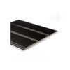 product image of 300mm hollow soffit board black ash woodgrain