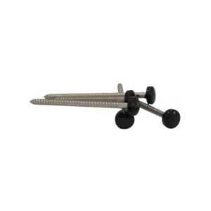 product image of black ash upvc nails polytop pins