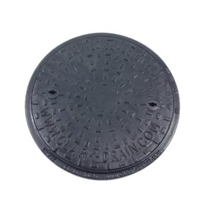 product image of clark drain cd 1657 kmb ductile iron round ppic manhole cover 450mm