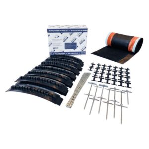 Image showing the contents of a Universal Dry Fix Ridge Kit - Dry Ridge System - 6m
