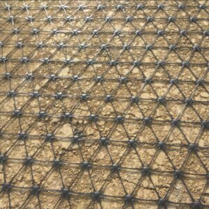 product image of tensar triax geogrid on ground