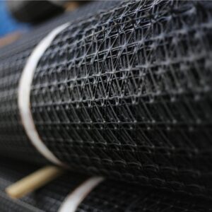 product image of triaxial geogrid close up